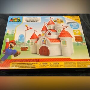 Nintendo Super Mario Castle Playset - Red and White